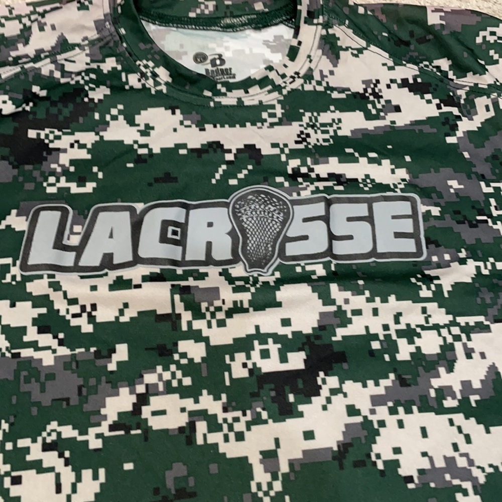 Boy’s Xl camouflage lacrosse shirt